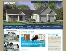 Tablet Screenshot of modularhomebuilders.us